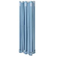 vidaXL Gazebo Professionale Pieghevole con 4 Pareti Finestre Trasparenti Tendone Tenda per Feste da Giardino 3x6m in Oxford PVC e Acciaio Blu