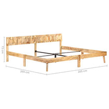 SKM Giroletto in Legno Massello di Mango 200x200 cm (24.8kg)