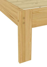 Erst-Holz Solido Letto Classico in Pino massello Laccato 80x200 con doghe rigide 60.64-08
