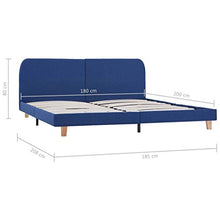 SKM Giroletto Blu in Tessuto 180x200 cm (28kg)
