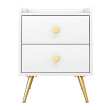 Yyqx Comodino Nordic Light Lusso Comodino Moderno Piccolo Appartamento per Camera Da Letto Semplice Comodino Mini Armadietto (Bianco) Comodino