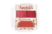 CottonHouse Copri Salva Divano Double Face in Morbida Microfibra (Rosso, Divano 3 Posti) - Arredi Casa
