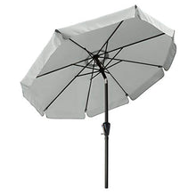 AbcCanopy Ombrello da giardino con balze, 2,3 m, State-o-motion U-bal, 7.5FT