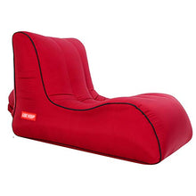 Wsaman Relax Comoda Rimovibile Gonfiabile Sgabello da Pesca Ultra Divano Piccolo, Sdraio da Spiaggia Divano Pigro con Materiale Paracadute per Adulti E Bambini,S