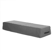 Hoberg Copertura per lettino da giardino con coulisse, in poliestere, resistente alle intemperie, ai raggi UV, per sedia a sdraio, 200 x 75 x 40 cm [600D]