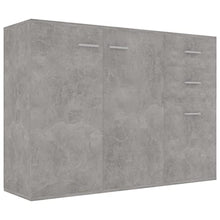 vidaXL Credenza Grigio Cemento 105x30x75 cm in Truciolato