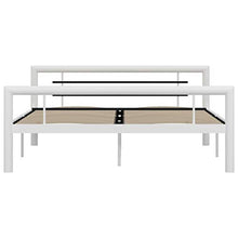 SKM Giroletto Bianco e Nero in Metallo 160x200 cm