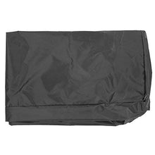 Baldacchino Altalena in Poliestere Placcato Argento Tettoia Altalena Antipolvere Resistente agli Strappi, per Piante da Giardino all'aperto(Black)