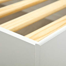 Inter Link Letto Singolo Truciolare Melaminico, Bianco