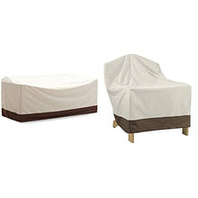 Amazon Basics - Copertura per Divano a 3 posti & s - Copertura Protettiva per sedie da Giardino Adirondack