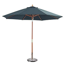 FWZJ Ombrellone da Giardino in Legno, ombrellone da Giardino, Parasole per Esterni, Giardino, Spiaggia, Protezione Solare per Piscina (Dimensioni: 270 cm)