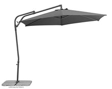 Schneider Ombrellone da Sartoria Genua, Antracite, ca. Diametro: 300 cm