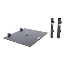 SORARA Base Stand per ombrellone con Ruote, Max. ø 48 mm, 60 x 60 cm