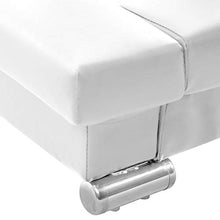 SKM Giroletto Bianco in Similpelle 200x90 cm