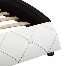 SKM Giroletto Bianco e Nero in Similpelle 160x200 cm (35.4kg)
