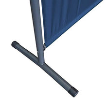 QUICK STAR 2 Pezzi Paravento da Giardino 180 x 78 cm Divisorio in Tessuto Balcone Protezione della Privacy Blu