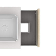 Amizuva Nara Top - Mobile da bagno, in legno, 60 cm, 4 pezzi