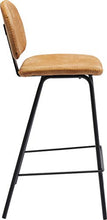 Kare Barber Orange 65 - Set di 2 sgabelli da bancone