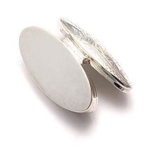 Portapillole ovale con incisione, in argento Sterling 925, contenitore per pillole personalizzabile, stile vintage