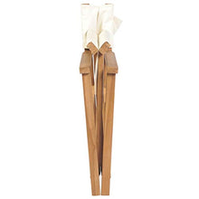 vidaXL Sedia da Regista Legno di Teak con Braccioli Seggiola Esterni Giardino