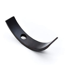LEEWADEE Sofisticato portabottiglie in Legno con Manico: Elegante Supporto per Bottiglie di Vini, Pezzo Decorativo Ideale per Case e Bar, 29 x 6 x 10 cm, Marrone
