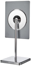 Axentia Specchio da Tavolo Rettangolare angolo regolabile con base cromata, 21 x 22 x 9 cm, Argento
