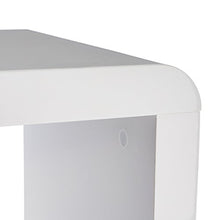 Phoenix Atlanta Tavolino Basso, Legno, Bianco Lucido, 38 x 63.7 x 42.7 cm