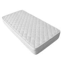 MonHouse Materassi a una piazza, matrimoniale o king size Materasso memory foam foam a molle medio - Wave Pattern - White - Dimensione europea Double (140 x 200 x 23cm)