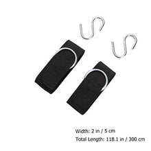 CLISPEED Amaca Cinghie Swing Albero Cinghie con S Ganci Altalena Appesa Kit di Campeggio Esterna Amaca Cinghie di Corda Accessori