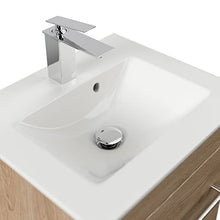 Mobile bagno con lavabo Villeroy & Boch Venticello 50cm rovere chiaro
