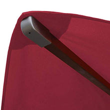 Mendler Telo Copertura per ombrelloni Quadrati HWC-C57 3x3m Bordeaux