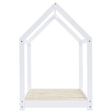 FAMIROSA Giroletto per Bambini Bianco in Massello di Pino 90x200 cm-3351