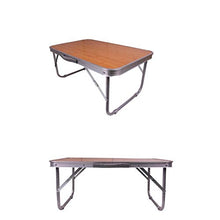 SXGKY Scrivania per Computer Pieghevole, Tavolo da Pranzo per Bambini, Tavolo in Alluminio Portatile, Sia per Uso Interno Che Esterno, 65x40x30 cm Scrivania Portatile FF