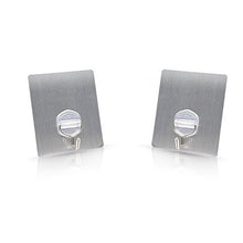 Lanker KH081 - Ganci adesivi da parete, resistenti e impermeabili, per accappatoio/cappotto/asciugamani/chiavi/borse/luci/calendari, confezione da 2