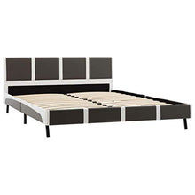 SKM Giroletto Grigio e Bianco in Similpelle 160x200 cm (25kg)