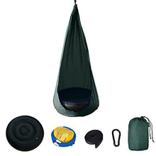 Sedia Da Casa Per Amaca Leggera Da Esterno Sedia Da Altalena Per Bambini Con Cuscino E Pompa Sedia Da Giardino Portatile Da Giardino Pensile Da Appendere Sedile Altalena Verde