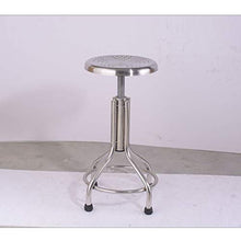 Acciaio Inossidabile Rotondo Sgabello da Bar Sgabello Addensare Ascensore Rotante Bar Stool Bellezza Manicure Sgabello Alto Sgabello