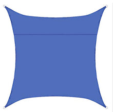 TRITTHOCKER 3.6 * 3.6, Vela Ombra Impermeabile e Parasole Anti-Ultravioletta, Adatta a terrazzo Giardino Prato Ponte capannone,Royal Blue