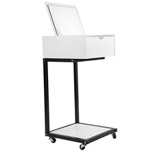 GXP Tavolino da caffè A Forma di C del Computer Portatile da Tavolo per Laptop da Comodino con Mobili per La Casa Specchio