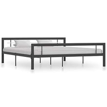 SKM Giroletto Grigio e Bianco in Metallo 180x200 cm