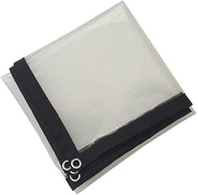 Trasparente Telone con Occhielli Telone Multiuso, Copertura Esterna per Tende da Sole Serra Vegetale, La Dimensione può Essere Personalizzata (Color : Clear, Size : 4x6m)