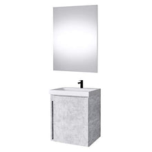 Planetmöbel - Set di mobili da bagno, 50 cm (cemento)