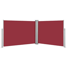 vidaXL - Tendone laterale estensibile, 100 x 1000 cm, colore: Rosso