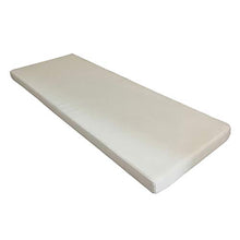 ZDSKSH Cuscino per Panche Lungo E Comodo per Sedili di Panche da Giardino Balcone Terrazza,Beige,180x35x5cm