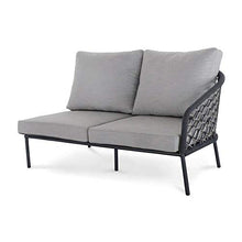 Modulo Lounge 2 posti con Cuscini Sunbrella - Divano Amaros a Destra