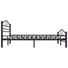 SKM Giroletto Nero in Metallo 180x200 cm (23.9kg)