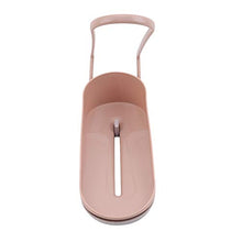 unknow Tigkley - Supporto telescopico per lavabo, espandibile e lavabile, colore: Rosa