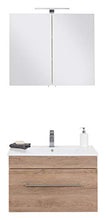 Set di mobili da bagno SANTINI 75 (2 pezzi) rovere chiaro