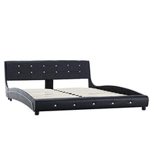 SKM Giroletto Nero in Similpelle 160x200 cm (32.6kg)