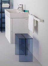 Kartell Rail, Portasciugamani in plastica, 7.5x30x4 cm, Cristallo